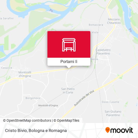 Mappa Cristo Bivio