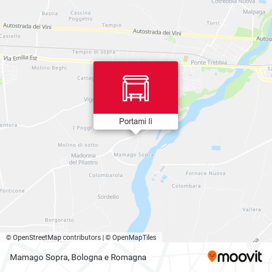 Mappa Mamago Sopra