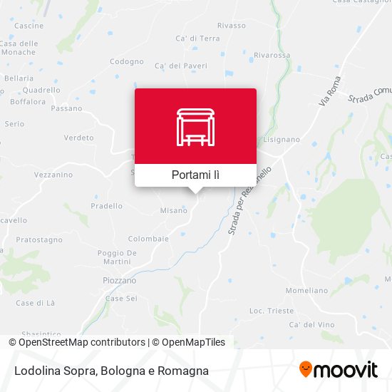 Mappa Lodolina Sopra