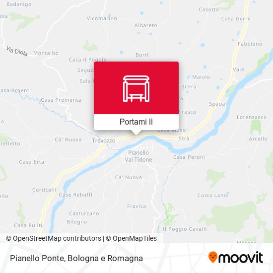 Mappa Pianello Ponte