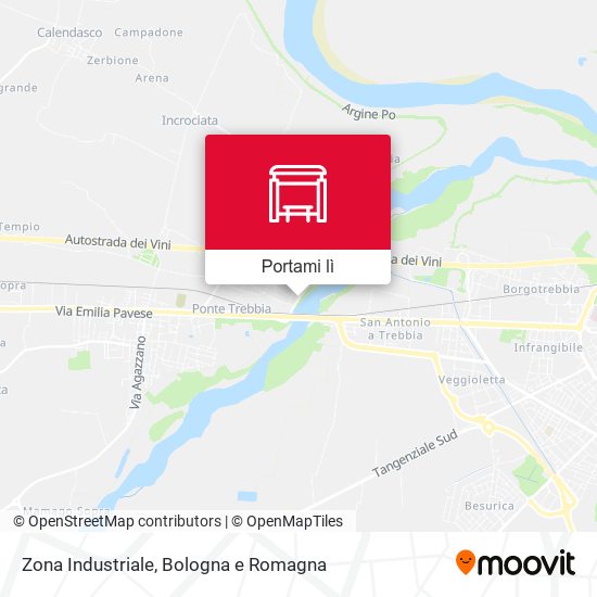 Mappa Zona Industriale