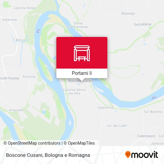 Mappa Boscone Cusani