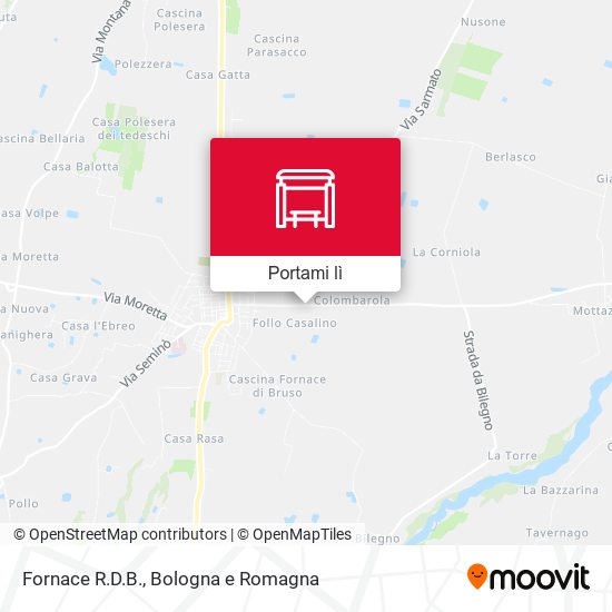 Mappa Fornace R.D.B.