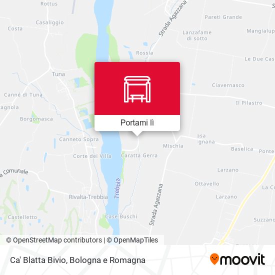 Mappa Ca' Blatta Bivio