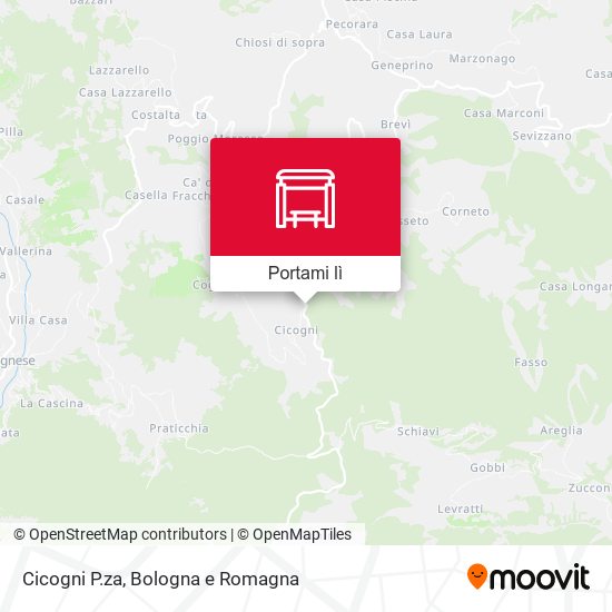Mappa Cicogni P.za
