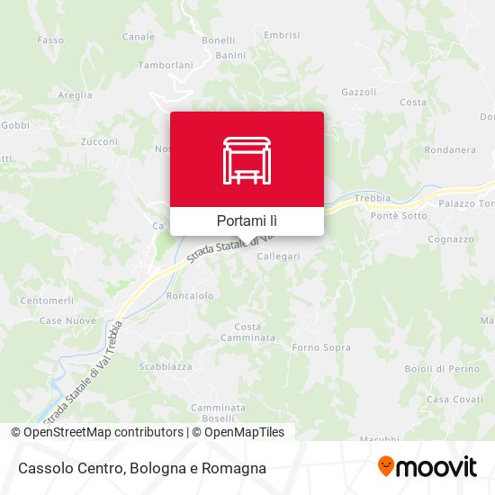 Mappa Cassolo Centro