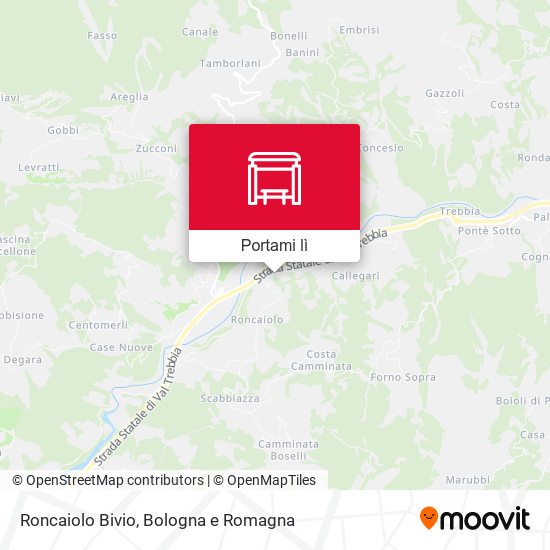 Mappa Roncaiolo Bivio