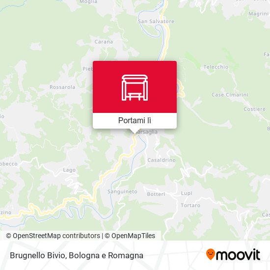 Mappa Brugnello Bivio
