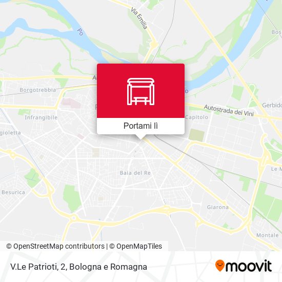Mappa V.Le Patrioti, 2
