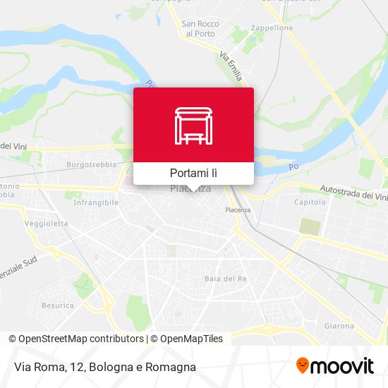 Mappa Via Roma, 12