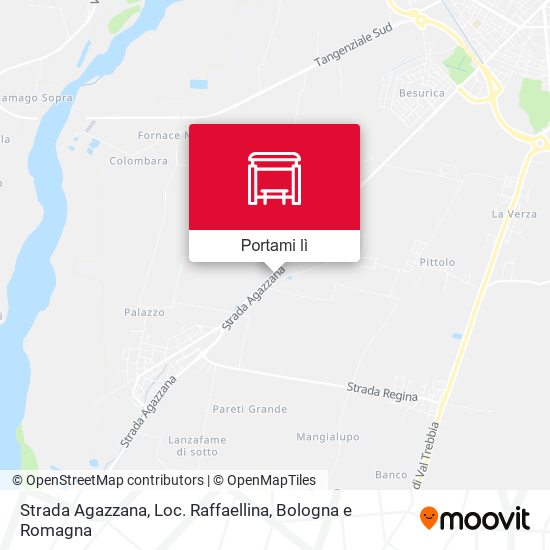 Mappa Strada Agazzana, Loc. Raffaellina