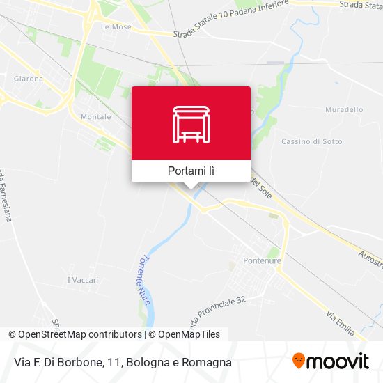 Mappa Via F. Di Borbone, 11
