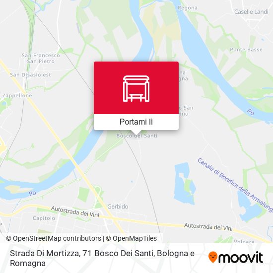 Mappa Strada Di Mortizza, 71 Bosco Dei Santi