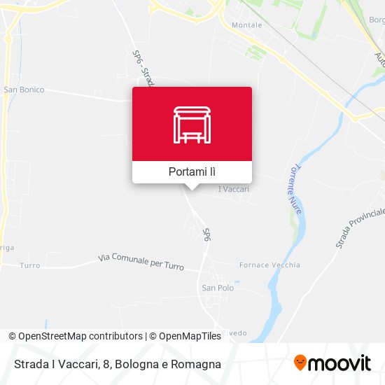Mappa Strada I Vaccari, 8
