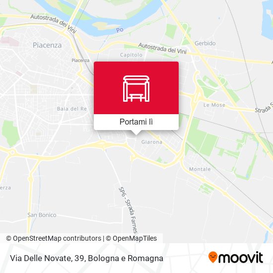 Mappa Via Delle Novate, 39