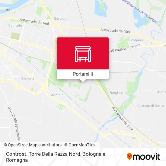 Mappa Controst. Torre Della Razza Nord