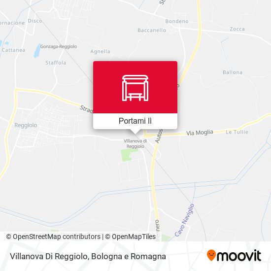 Mappa Villanova Di Reggiolo