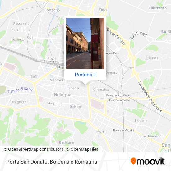 Mappa Porta San Donato