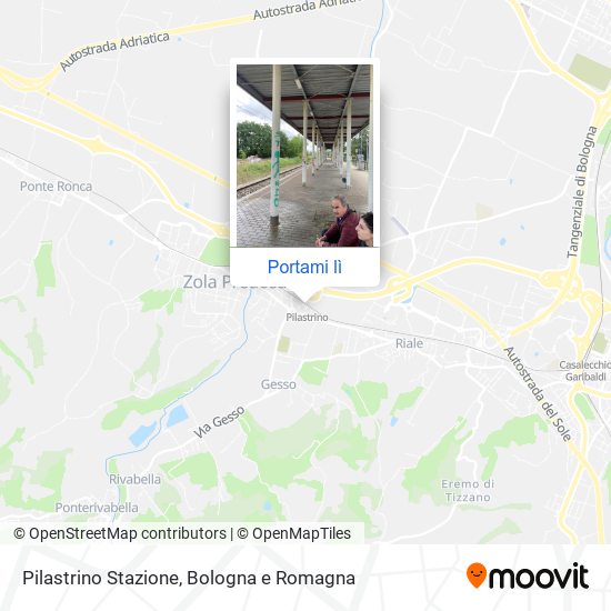 Mappa Pilastrino Stazione
