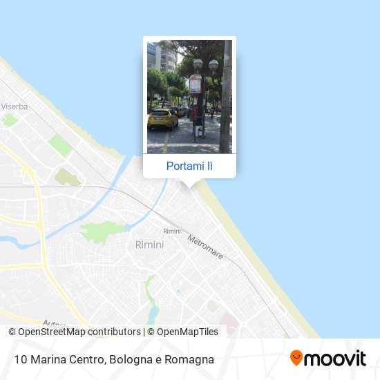 Mappa 10 Marina Centro