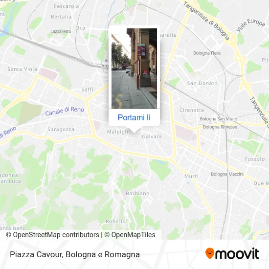 Mappa Piazza Cavour
