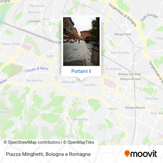 Mappa Piazza Minghetti