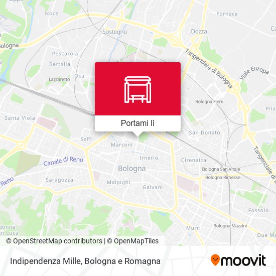 Mappa Indipendenza Mille
