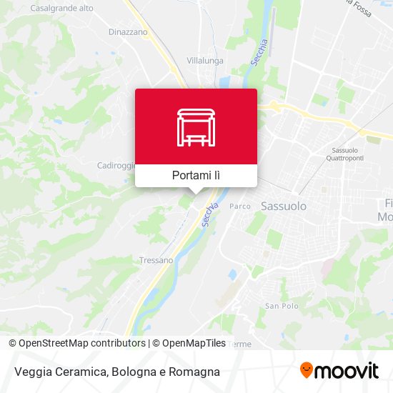 Mappa Veggia Ceramica