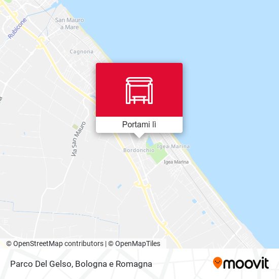 Mappa Parco Del Gelso