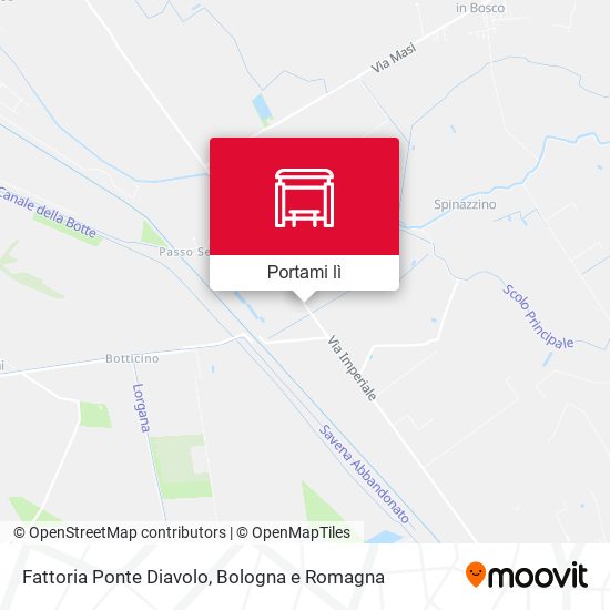Mappa Fattoria Ponte Diavolo