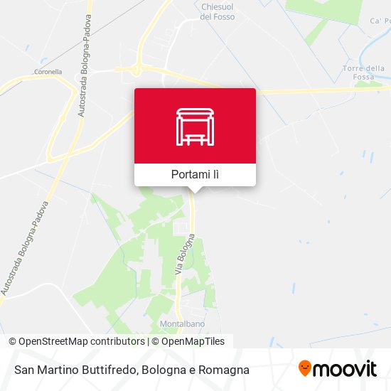Mappa San Martino Buttifredo