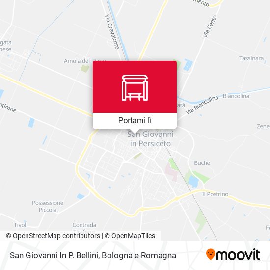 Mappa San Giovanni In P. Bellini