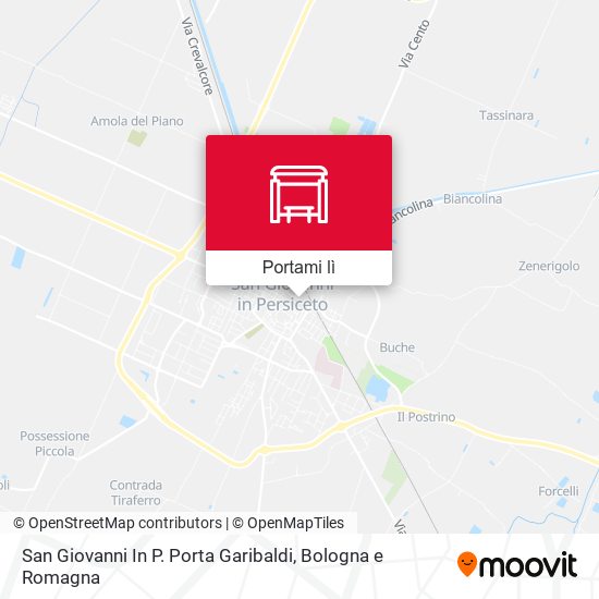 Mappa San Giovanni In P. Porta Garibaldi