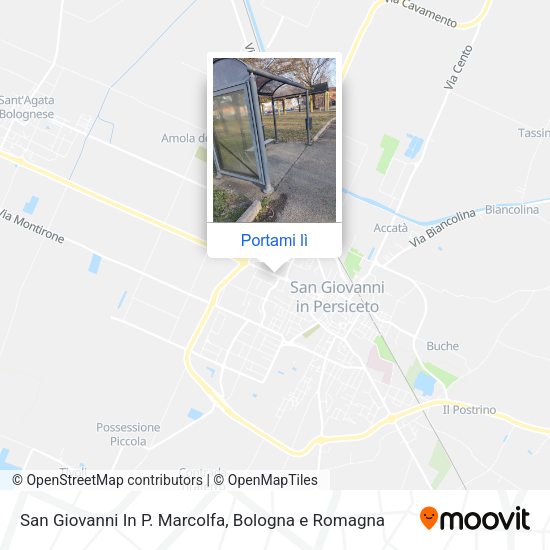 Mappa San Giovanni In P. Marcolfa