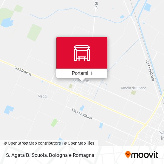 Mappa S. Agata B. Scuola