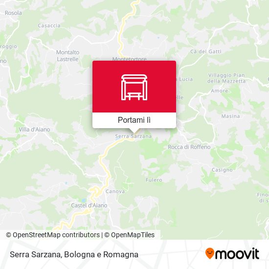 Mappa Serra Sarzana