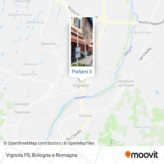 Mappa Vignola FS