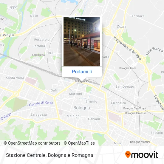 Mappa Stazione Centrale