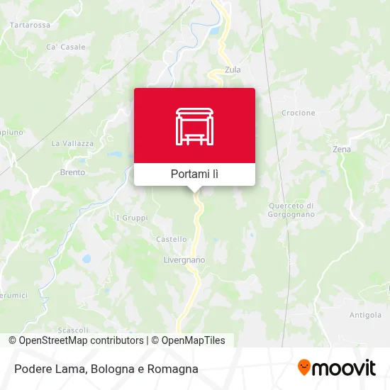 Mappa Podere Lama