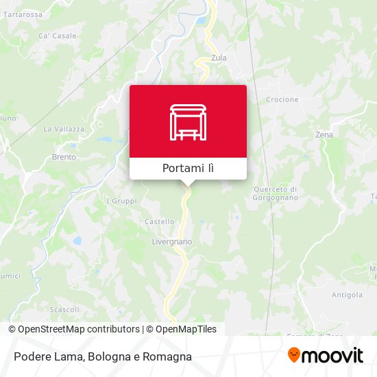 Mappa Podere Lama