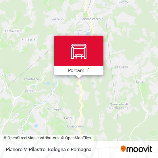Mappa Pianoro V. Pilastro