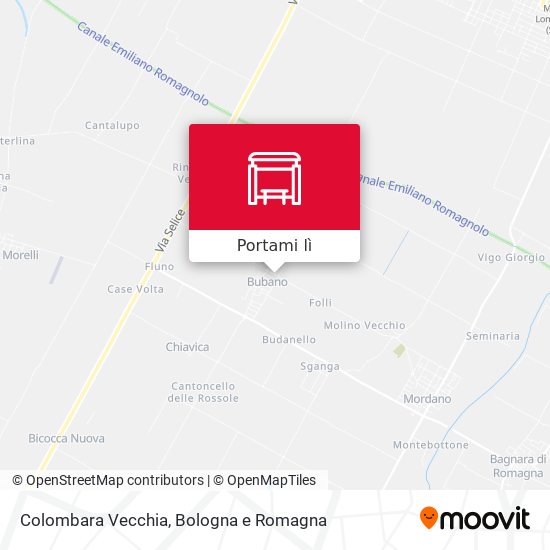 Mappa Colombara Vecchia
