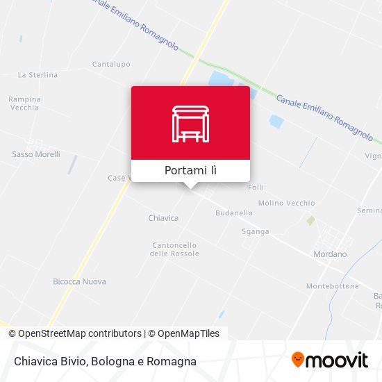 Mappa Chiavica Bivio