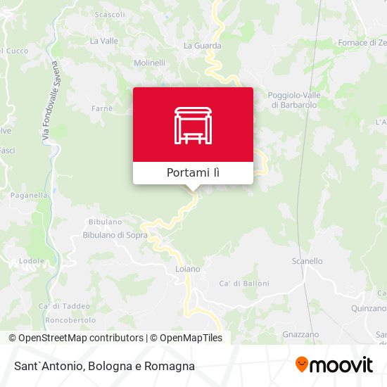 Mappa Sant`Antonio