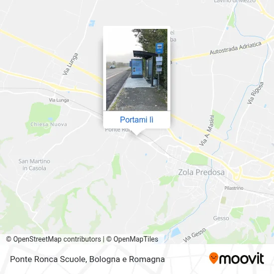 Mappa Ponte Ronca Scuole