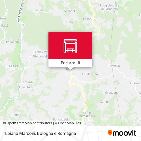Mappa Loiano Marconi