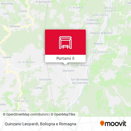 Mappa Quinzano Leopardi