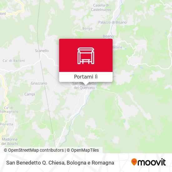 Mappa San Benedetto Q. Chiesa