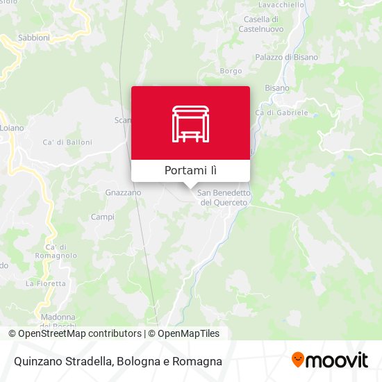 Mappa Quinzano Stradella