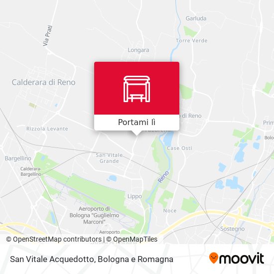 Mappa San Vitale Acquedotto
